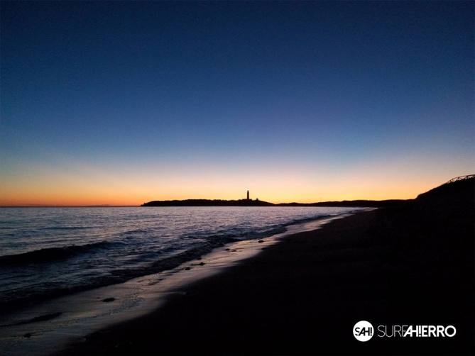 Atardecer en la playa