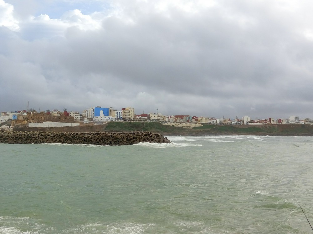 Larache desde la playa