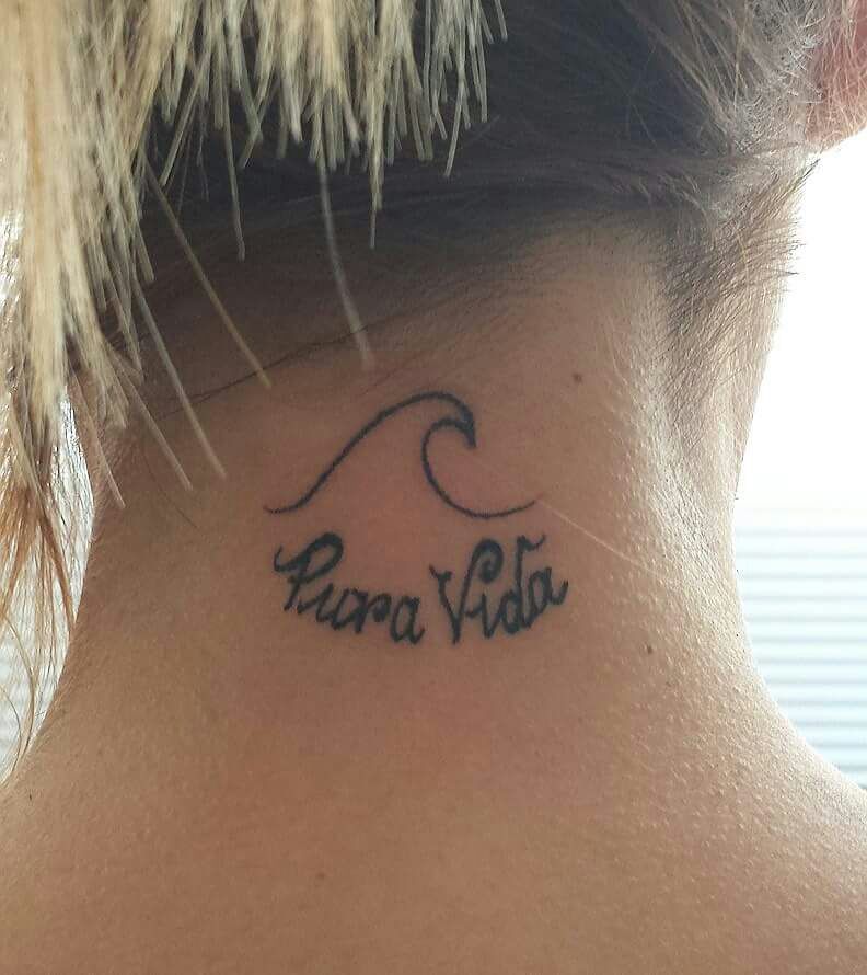 Tatuaje de surf de Vero
