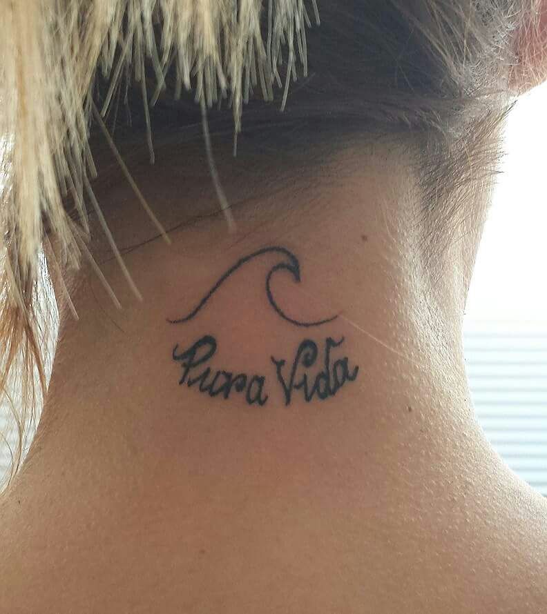 Tatuaje de surf de Vero